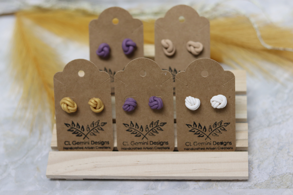 Knot Stud Earrings
