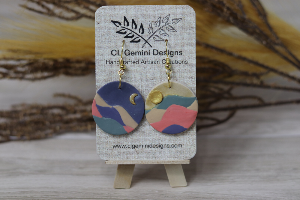 Day & Night Horizon Earrings