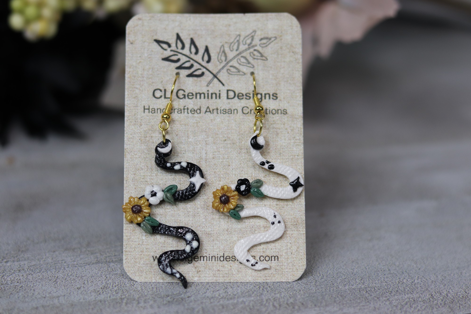 Celestial Serpent Garden Dangles